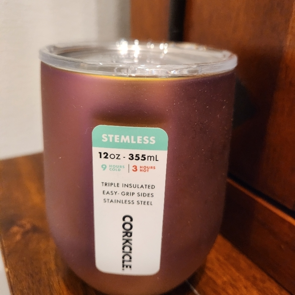Corkcicle Stemless Stainless Steel Tumbler - Nebula